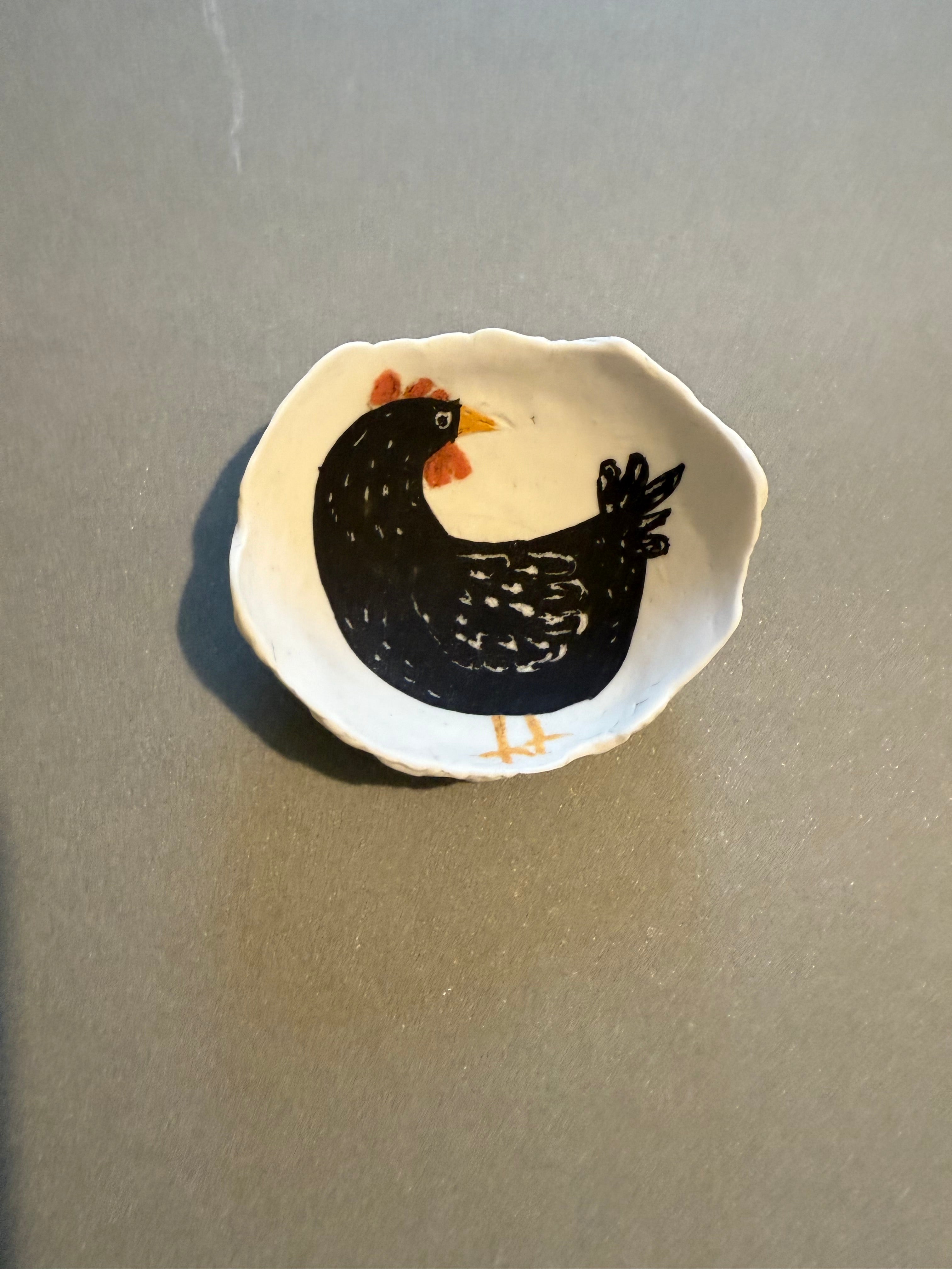 Porcelain ring dish