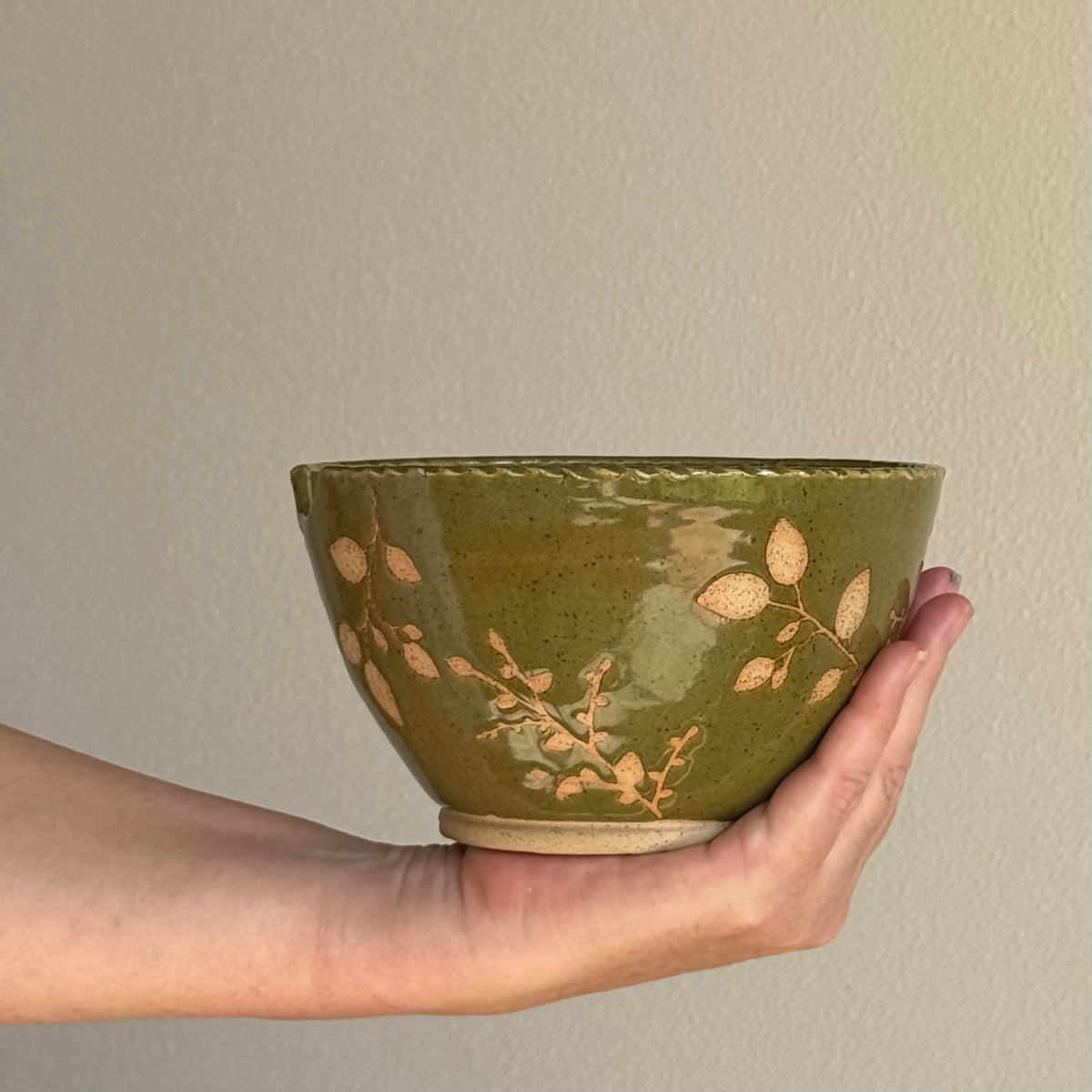 Botanica Donburi Bowl + Chopsticks - Wheel Thrown Pottery