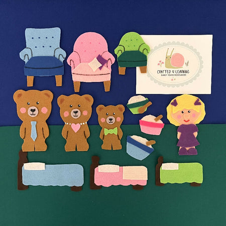 Goldilocks Felt Board Set