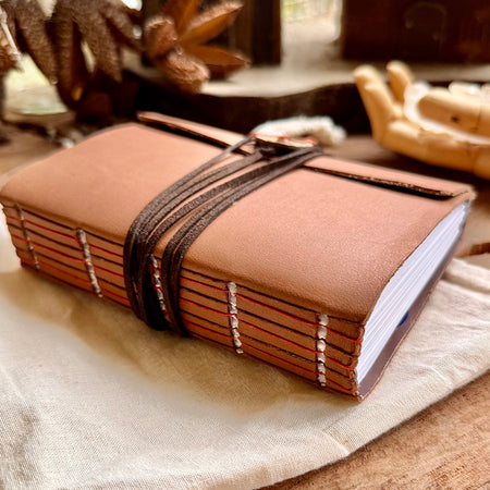 Tan Leather A6 Journal