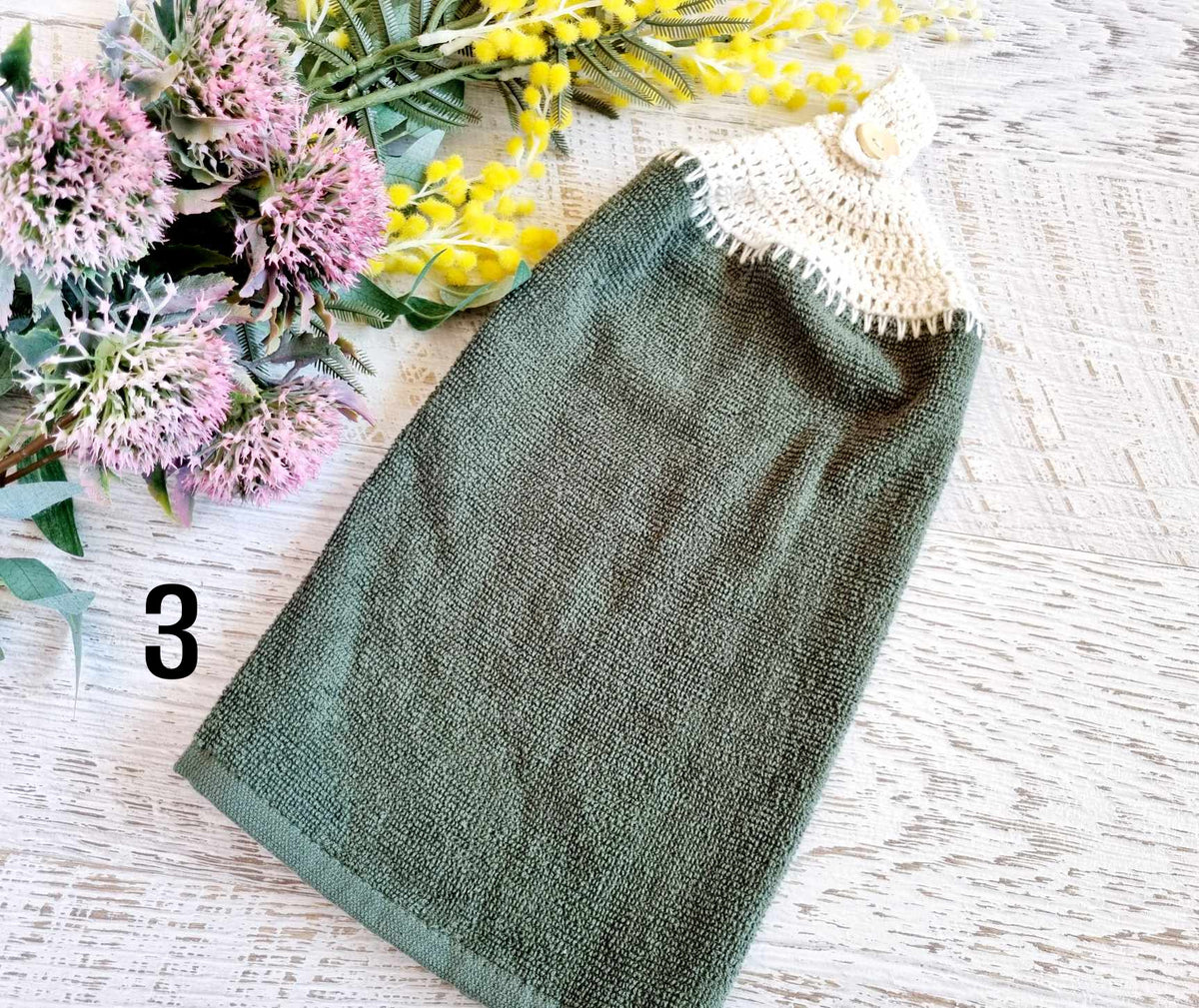 Kitchen Hand Towel | Hanging | Cotton | SINGLE LAYER | 9 Styles - 1-9