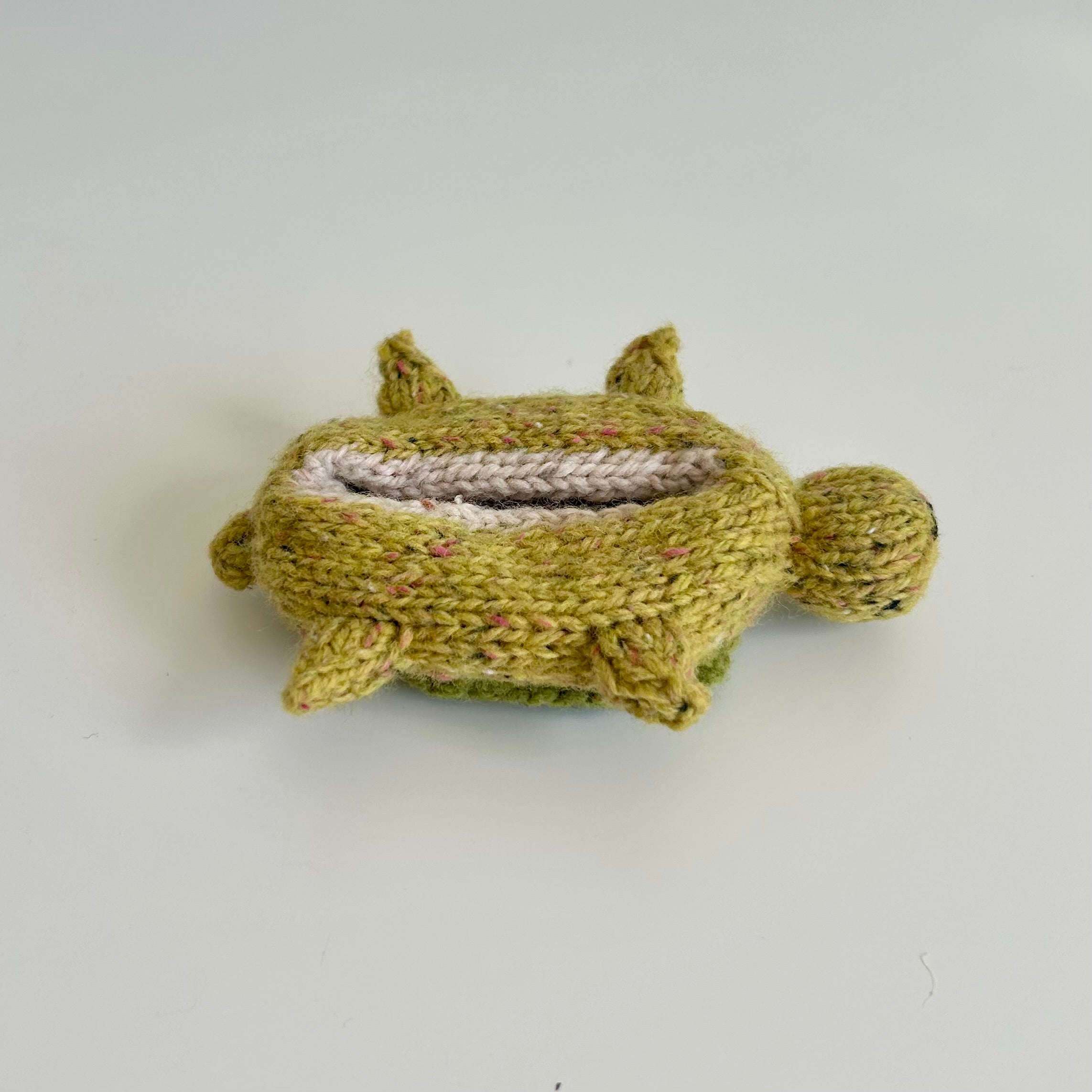 Hatching Turtle Surprise Toy | Hand Knitted | Merino Wool | One of a Kind