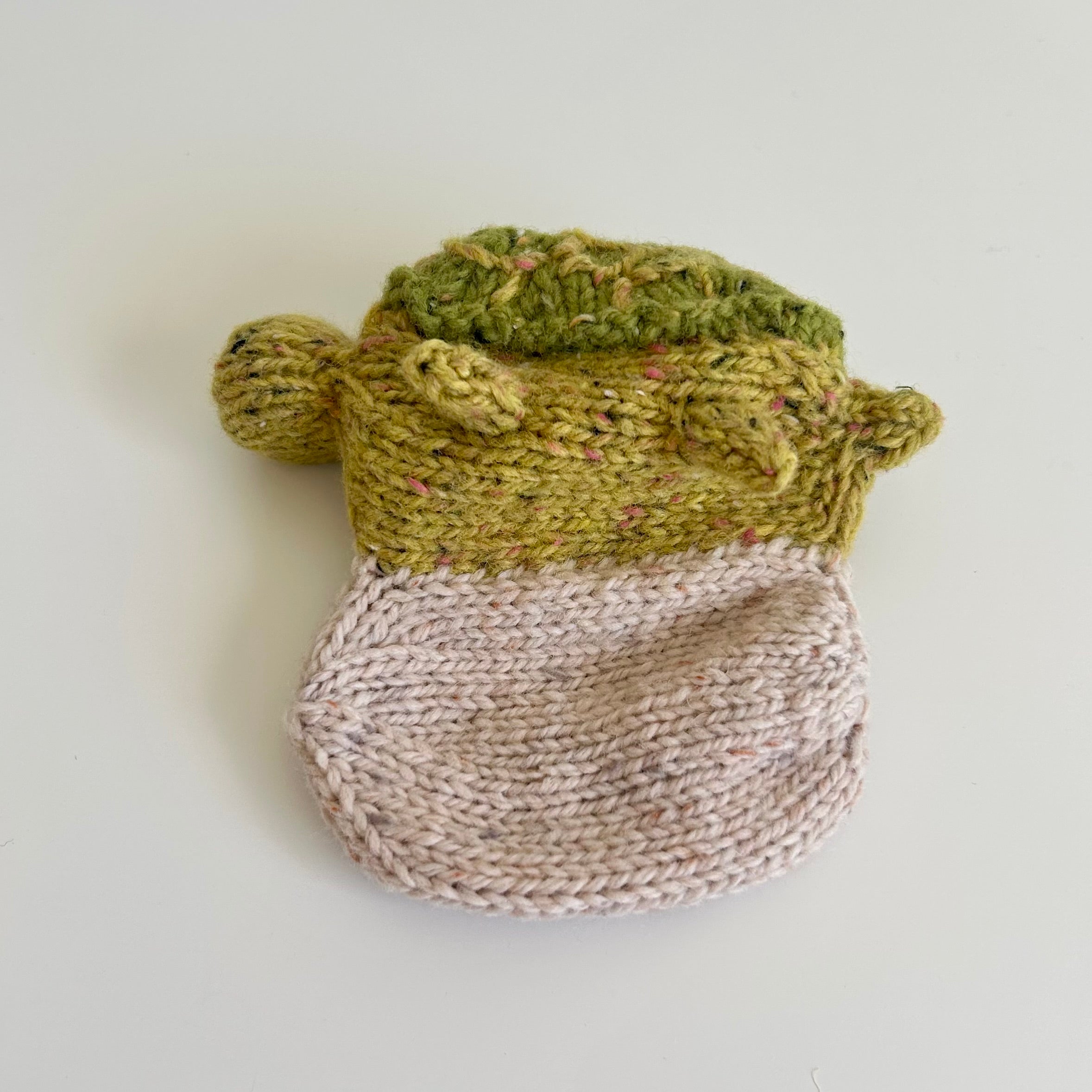 Hatching Turtle Surprise Toy | Hand Knitted | Merino Wool | One of a Kind