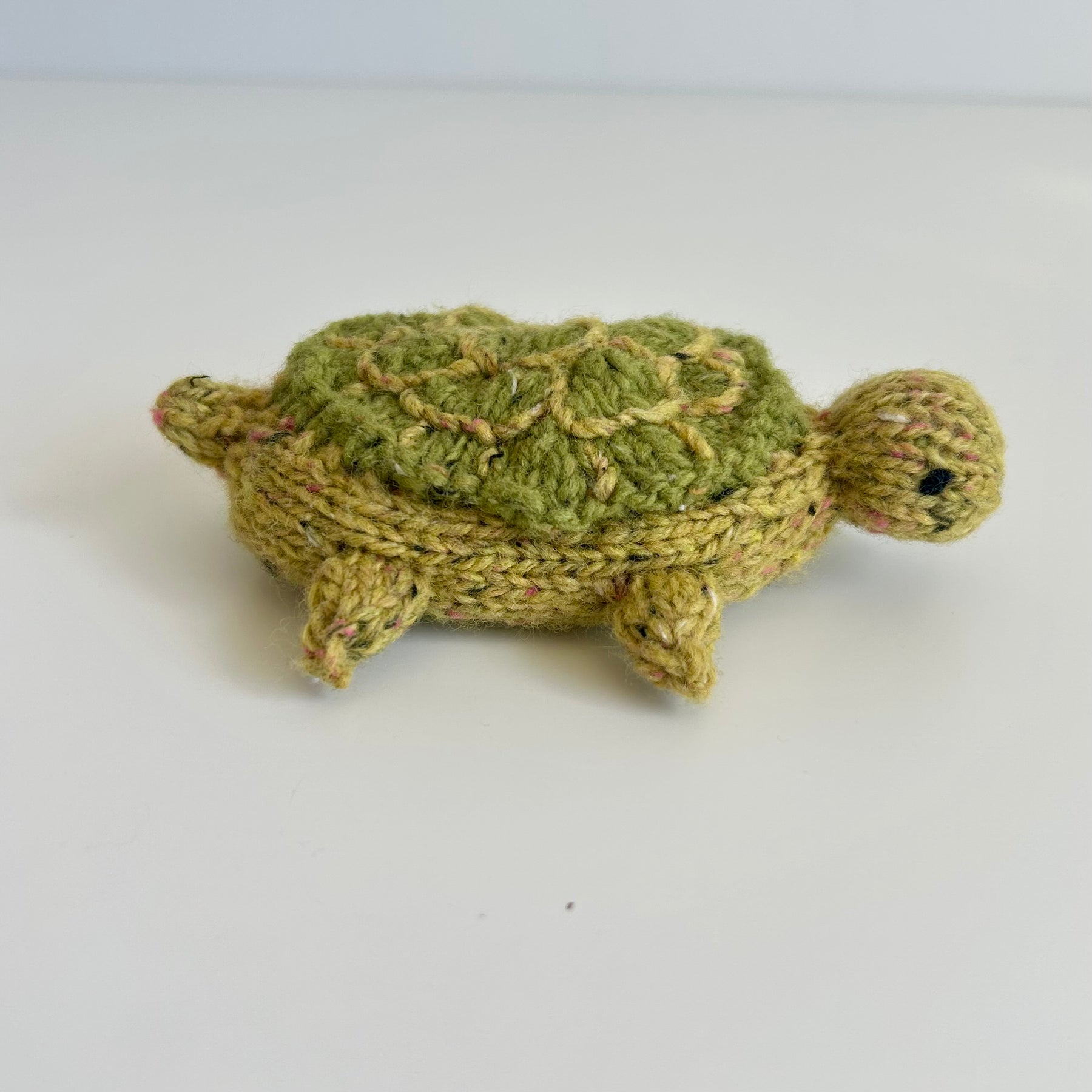 Hatching Turtle Surprise Toy | Hand Knitted | Merino Wool | One of a Kind