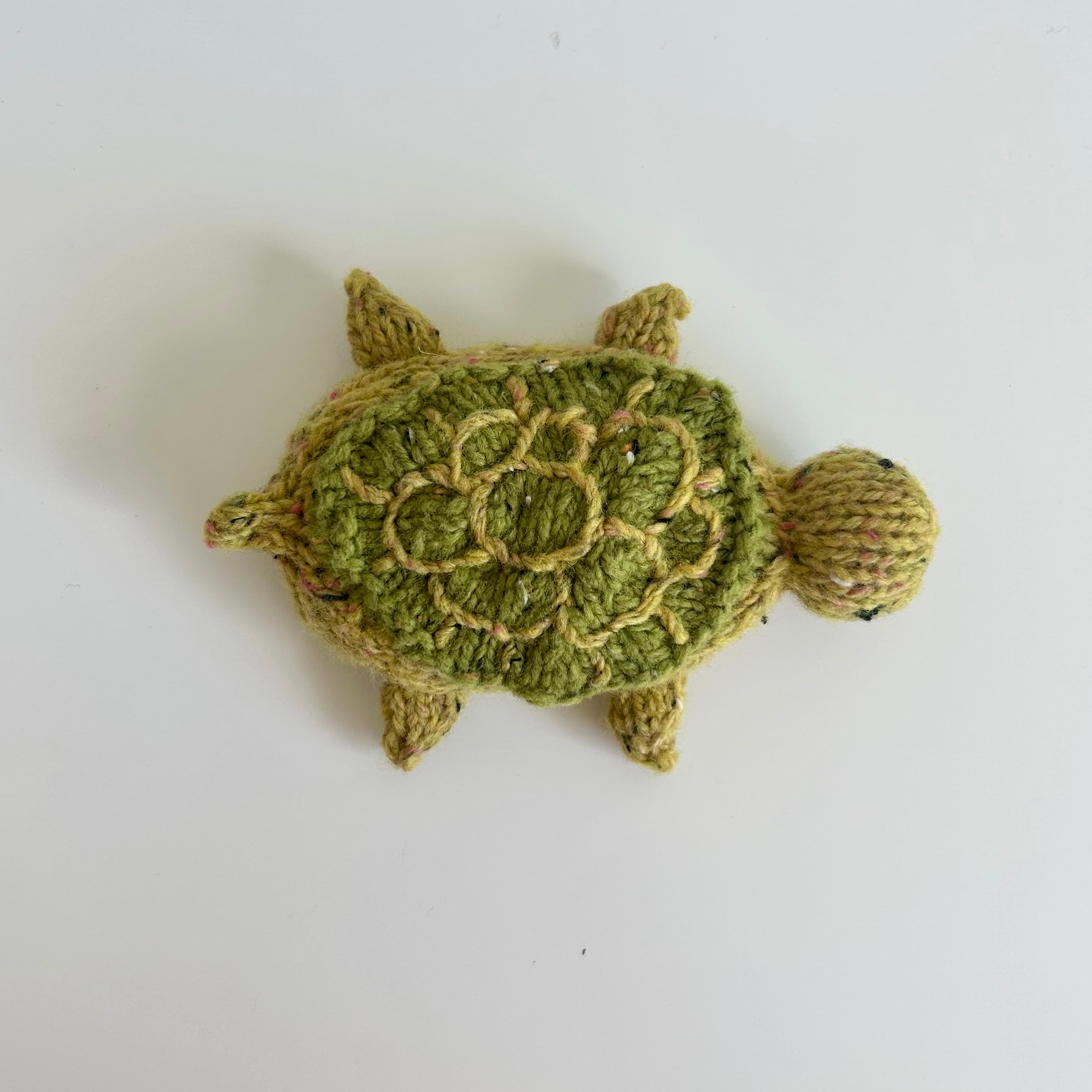Hatching Turtle Surprise Toy | Hand Knitted | Merino Wool | One of a Kind