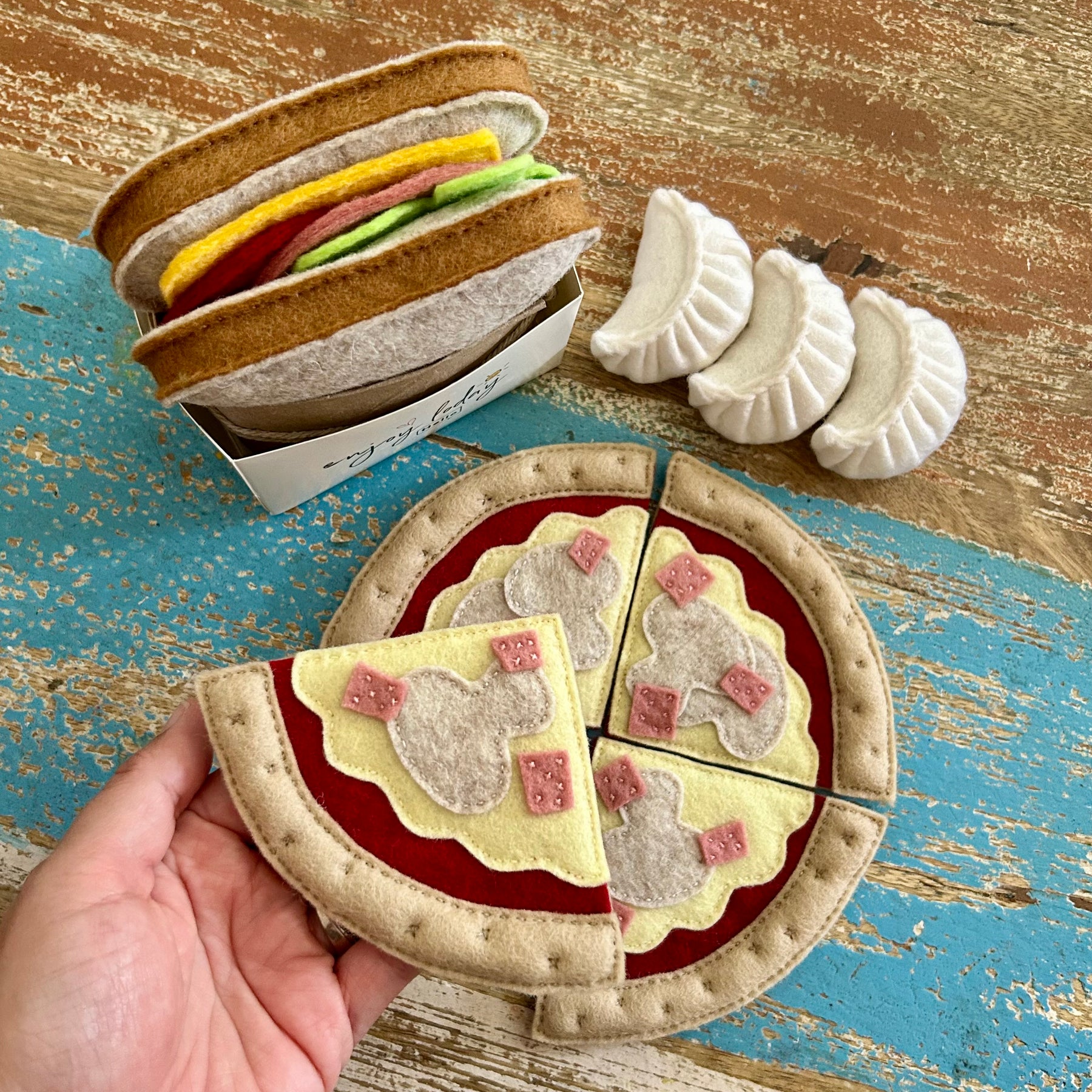 Quick lunch meals bundle, play food, early learning
