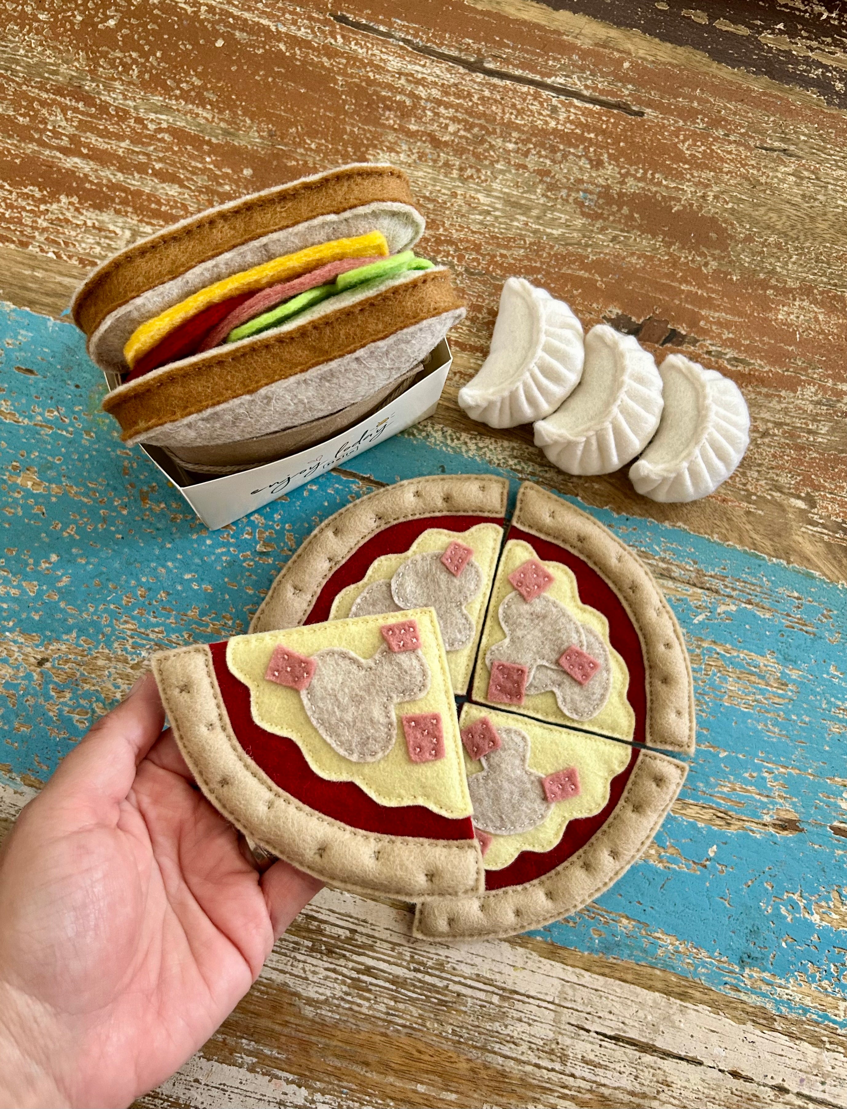 Quick lunch meals bundle, play food, early learning