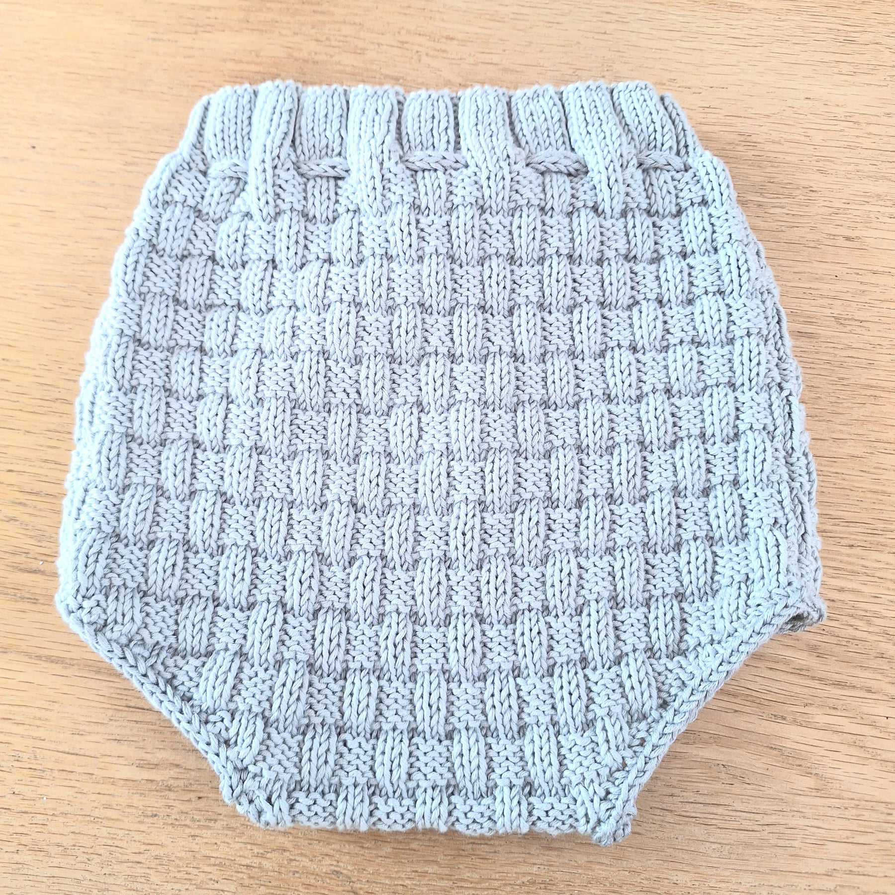Handknitted Heirloom Toddler Bloomers in 100% Natural Yarn Sz 1- 2 Yrs