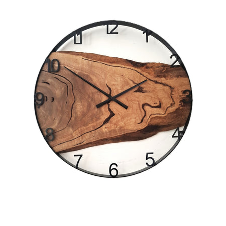 Custom Wooden Wall Clock, Australian Made Gift for 5th Wedding Anniversary, Personal Gift for Wedding , Statement present for Wood Lover