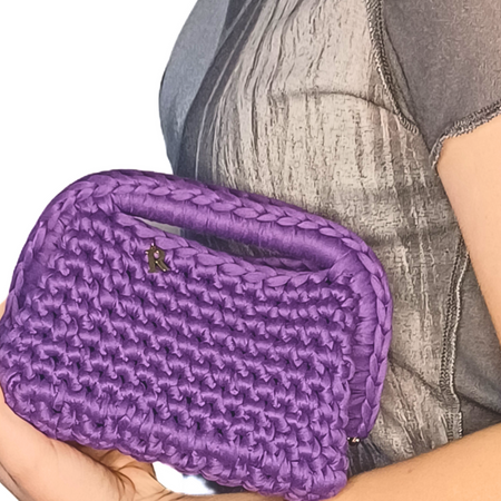Purple Passion Cosmetic Clutch Bag