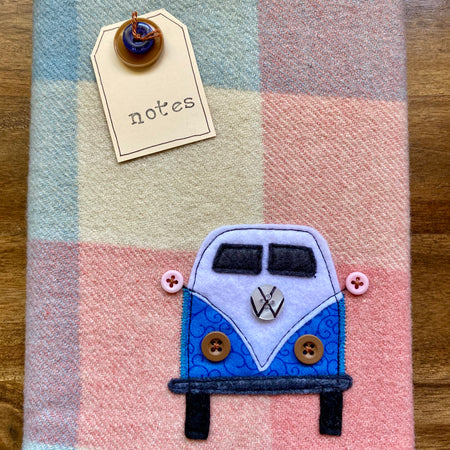 A5 Upcycled Notebook Kombi - Multi