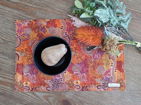 Indigenous Placemats - Fire Country Dreaming