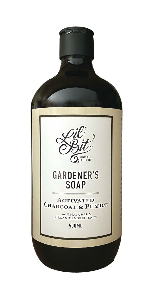 Activated Charcoal & Pumice Gardener's Soap 500ml