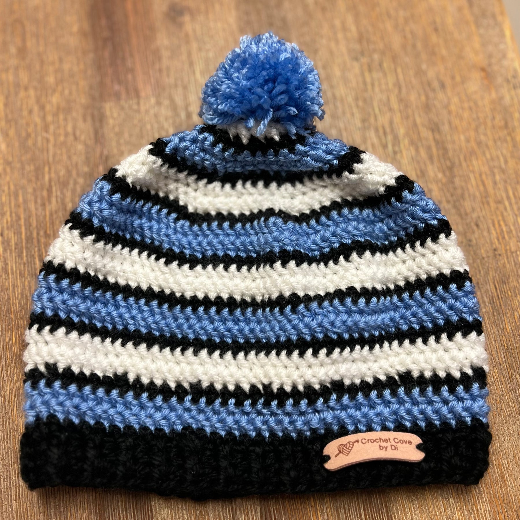 Crochet Kids’ Stripes Beanies