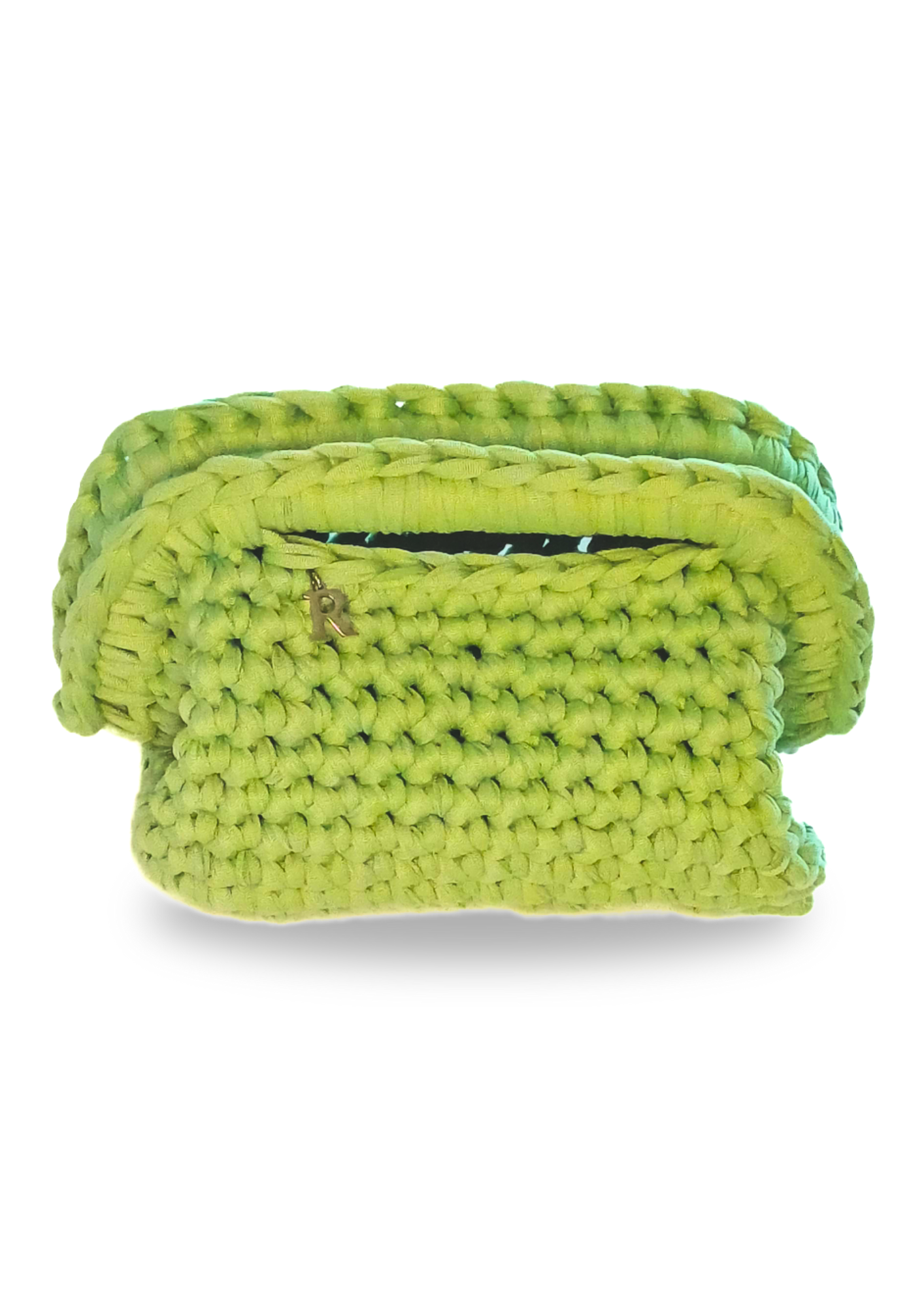 Lime Luxe Cosmetic Clutch Bag