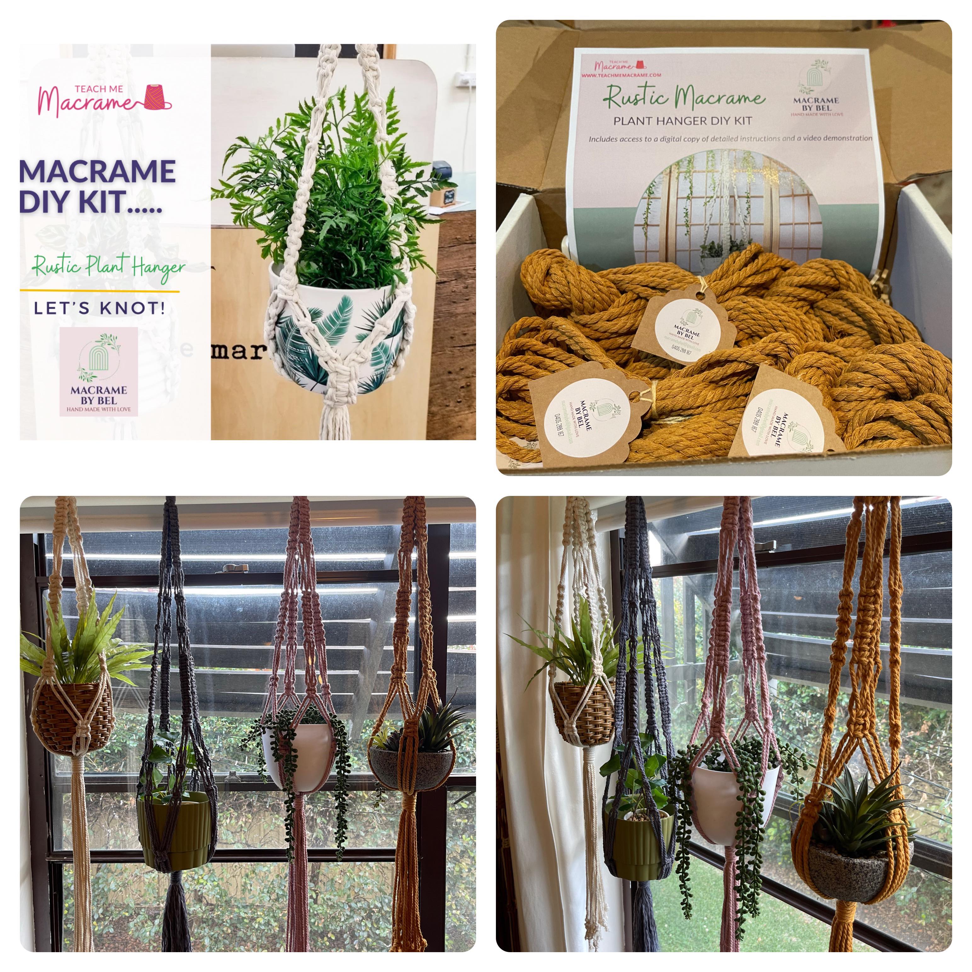 Macrame DIY Kit - Plant Hanger