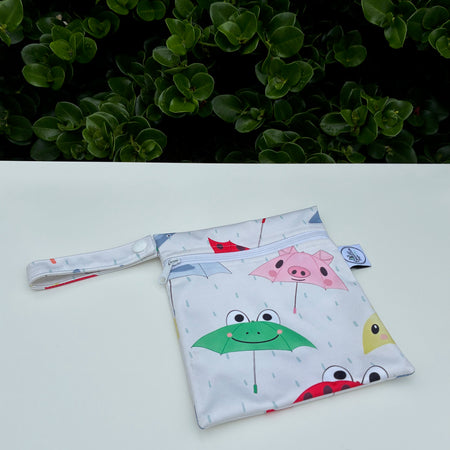 READY MADE Water-resistant wet bags - Bugs and Brollies (Toto and Dotty Designs)