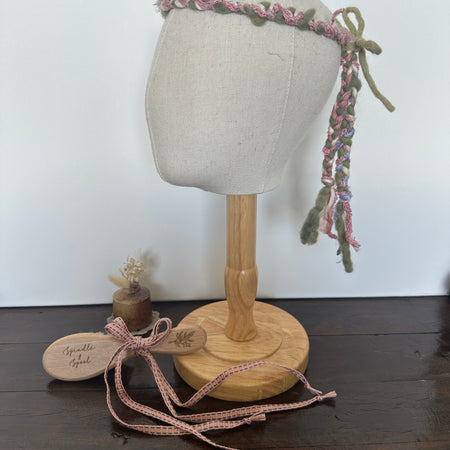 Plaited Headbands & Handwoven Ribbon Combos - Variety of Styles