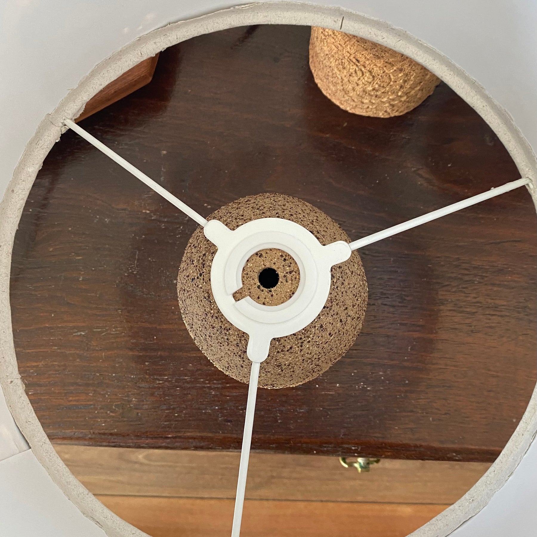 Lampshade creating magical lighting - Naturally Neutral - 30cm Lampshade