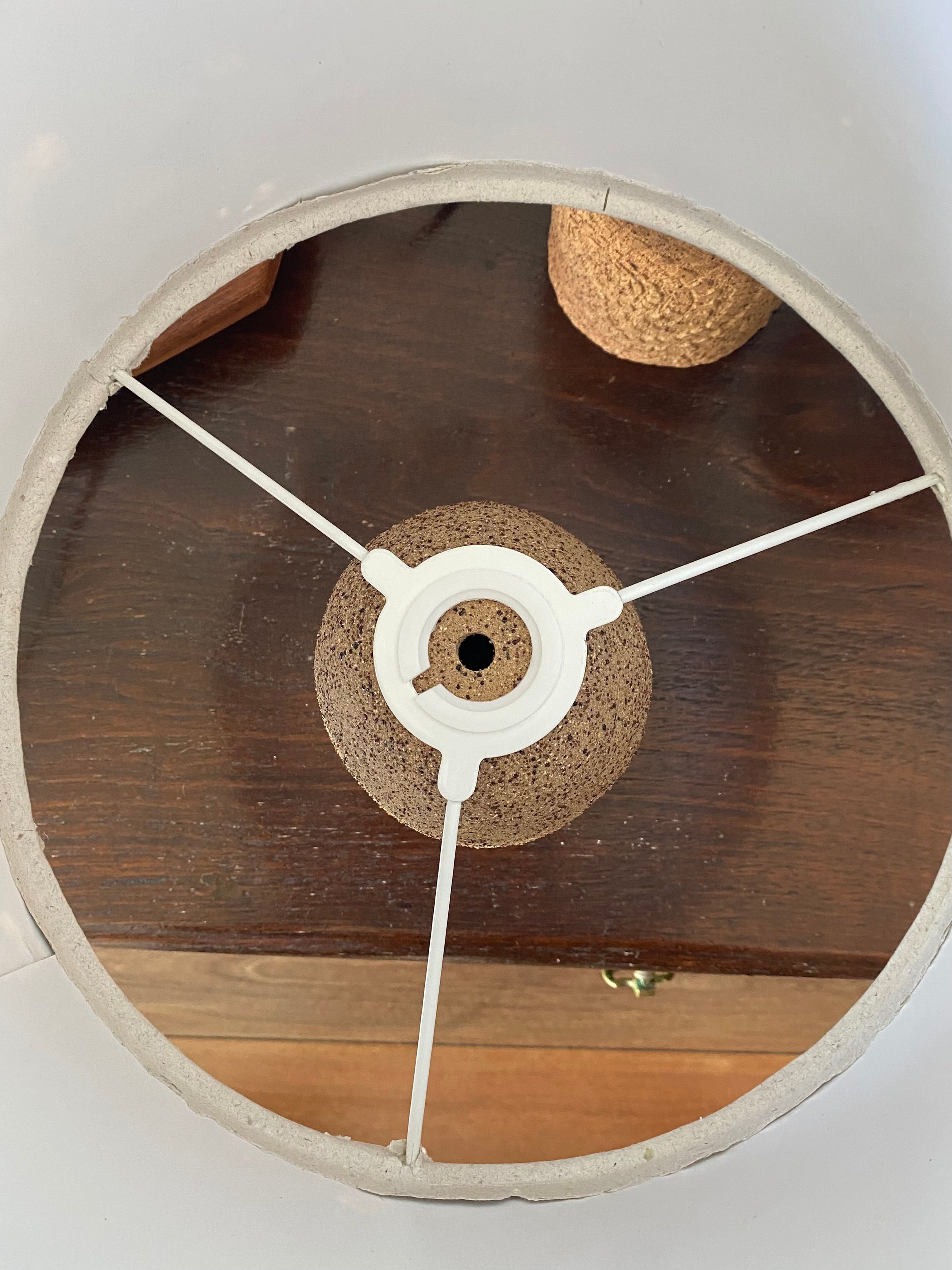 Lampshade creating magical lighting - Naturally Neutral - 30cm Lampshade