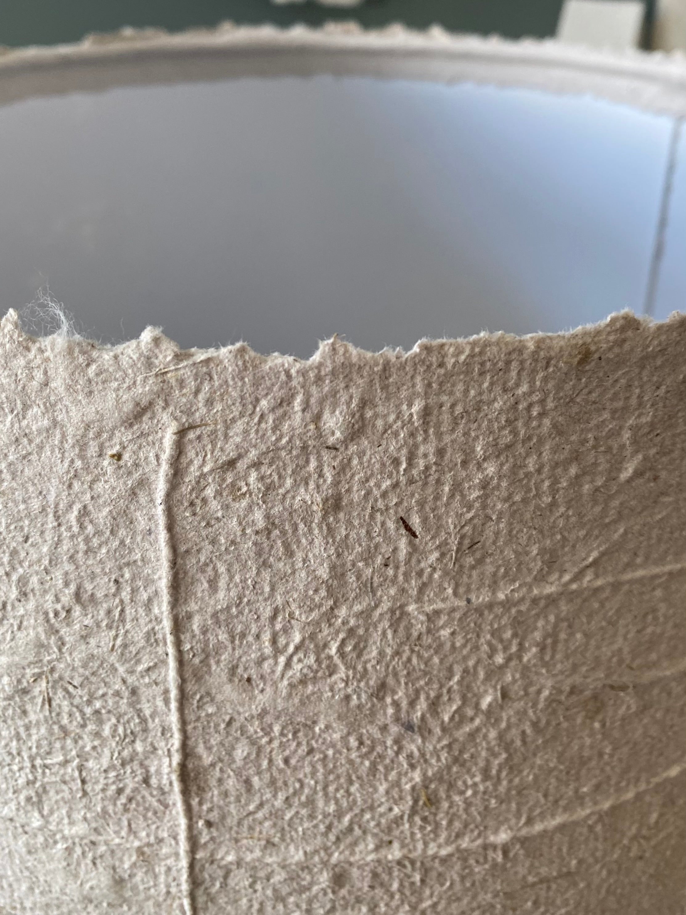 Lampshade creating magical lighting - Naturally Neutral - 30cm Lampshade