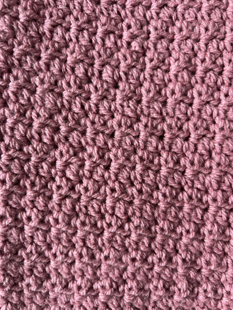 Blanket | Handmade Crochet | Rose Pink