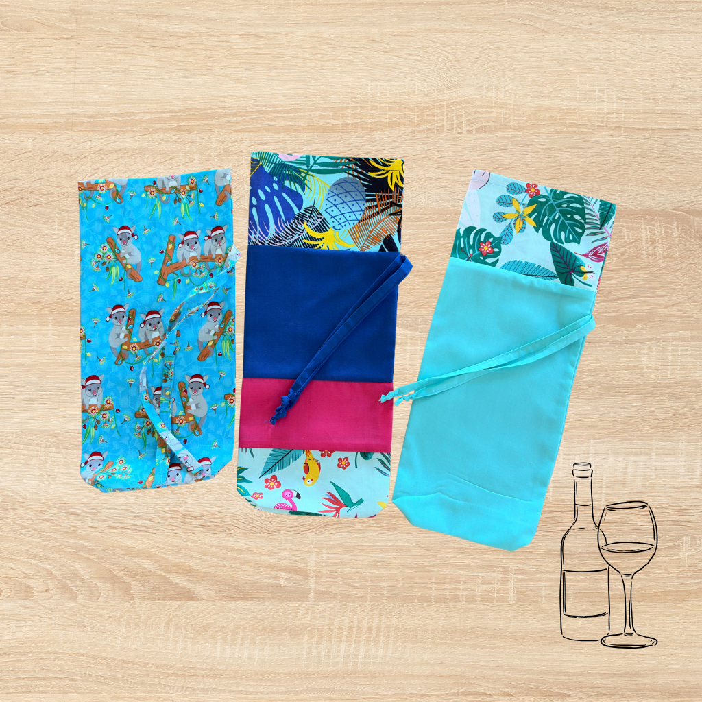 Fabric Gift Bag - Bottle