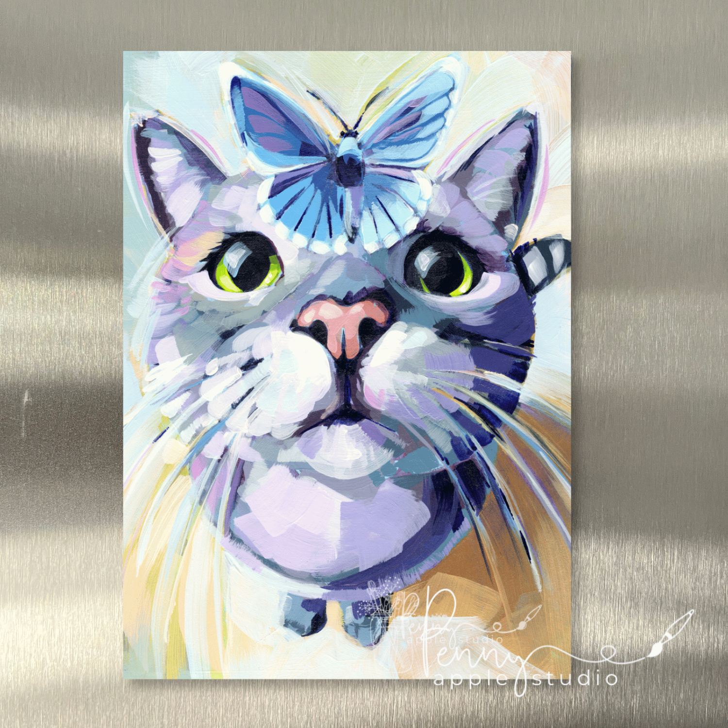 (1) Kitty Cat Fridge Magnet – Choose your favourite!