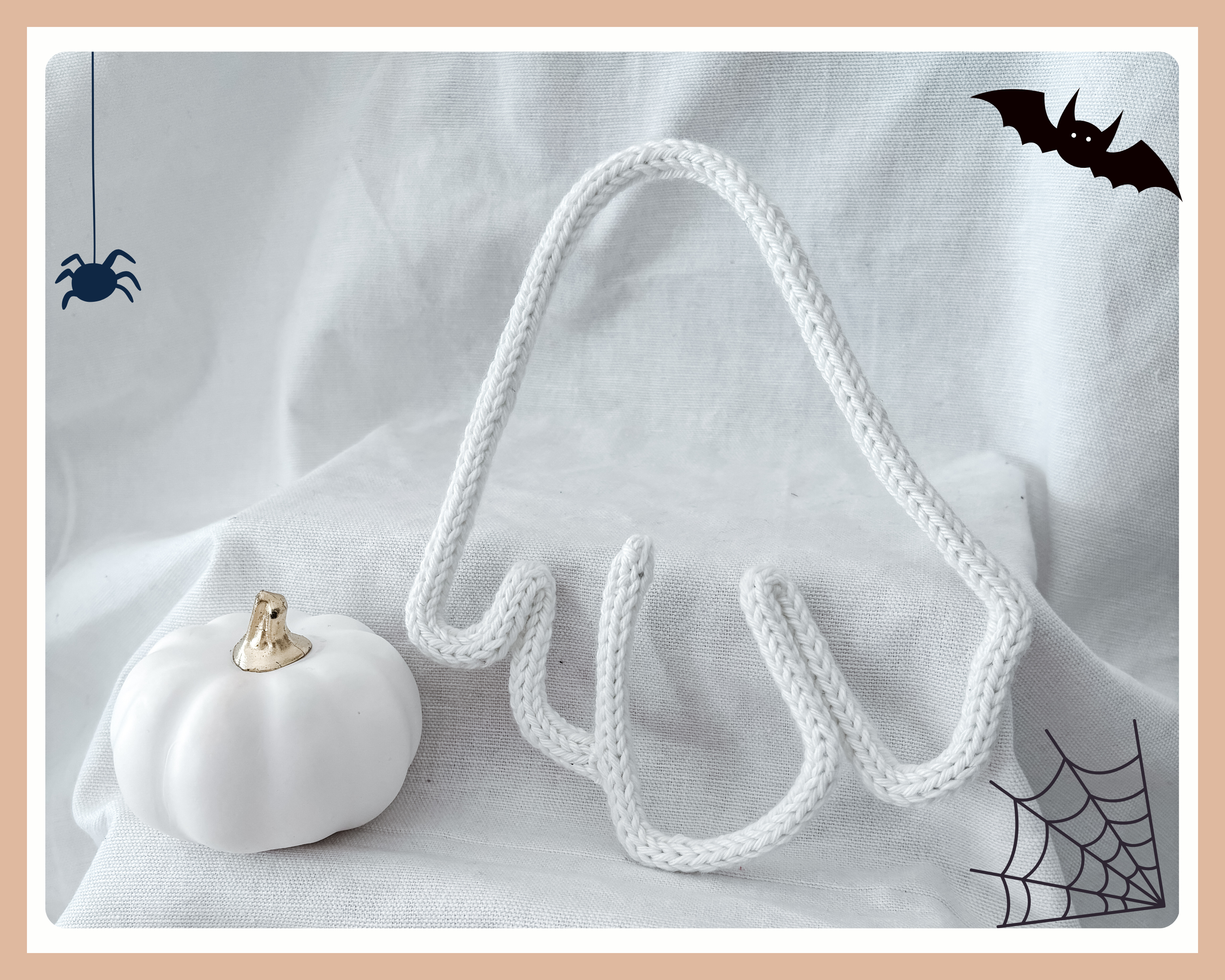 Ghost sign Halloween