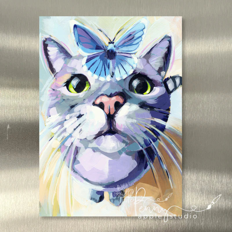 (1) Kitty Cat Fridge Magnet – Choose your favourite!