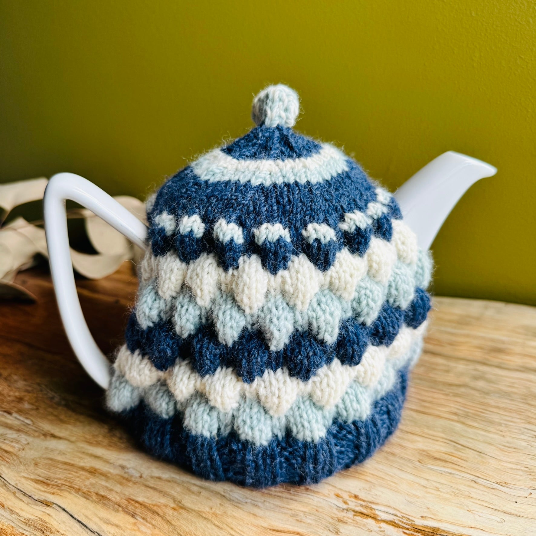 Custom made Teapot cosies - handmade in natural wool