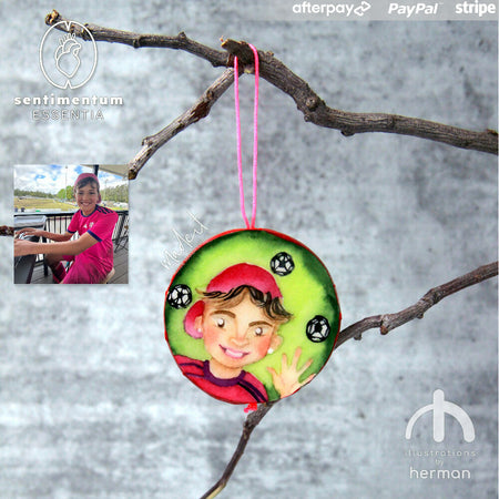 Sentimentum|Custom Portrait | Medallions| Watercolour