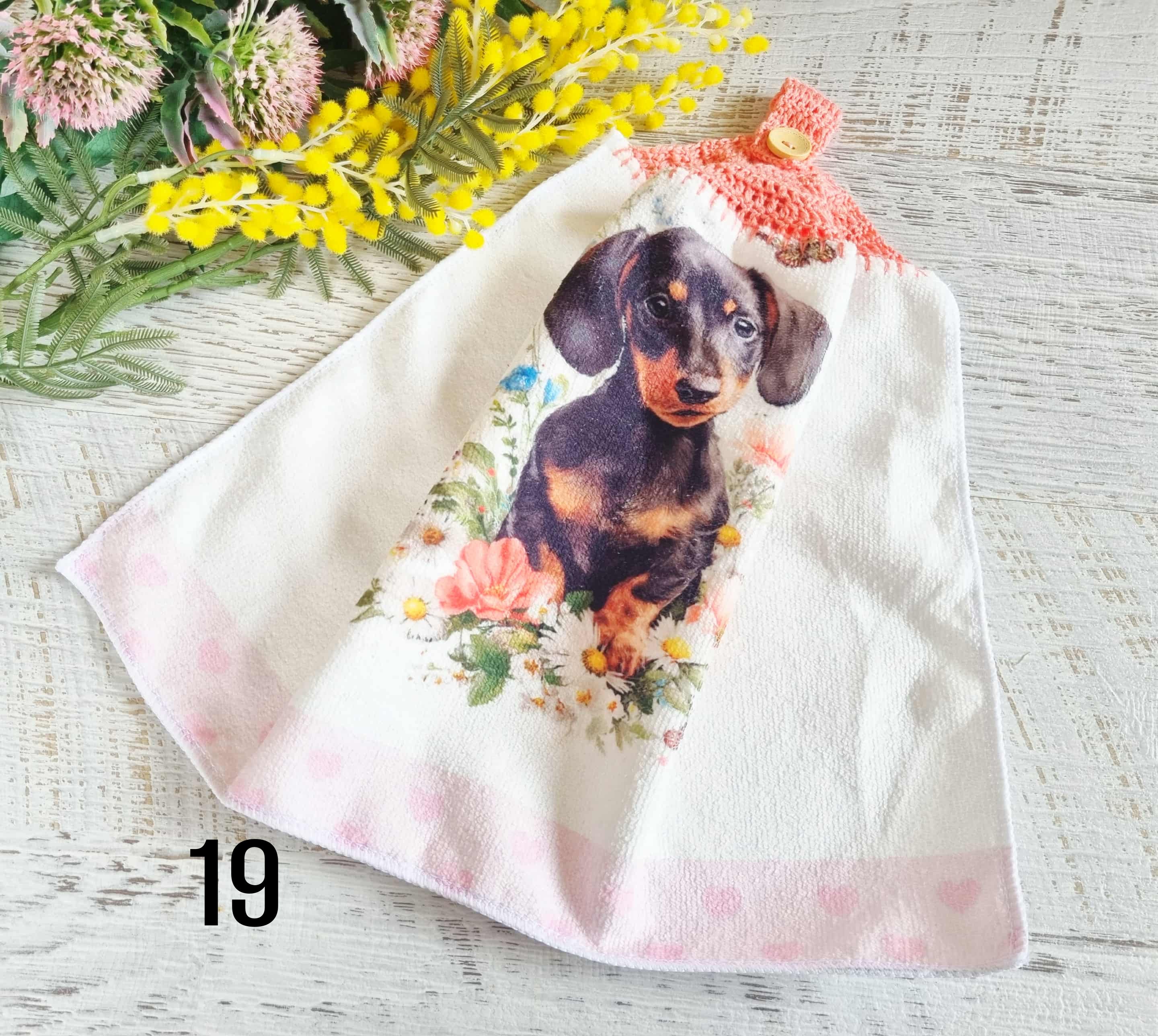 Kitchen Hand Towel | Hanging | Polyester Microfibre | SINGLE LAYER | 9 Styles - 19 - 27