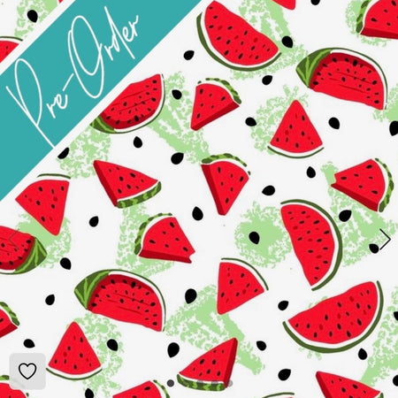 PRE-ORDER Water-resistant wet bags (Luscious Fruit Watermelon - Annette Winter Designs)