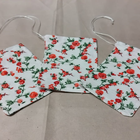 Reusable 100% Cotton Teabags | Pk 3| Floral Bloom & Brew Reusables