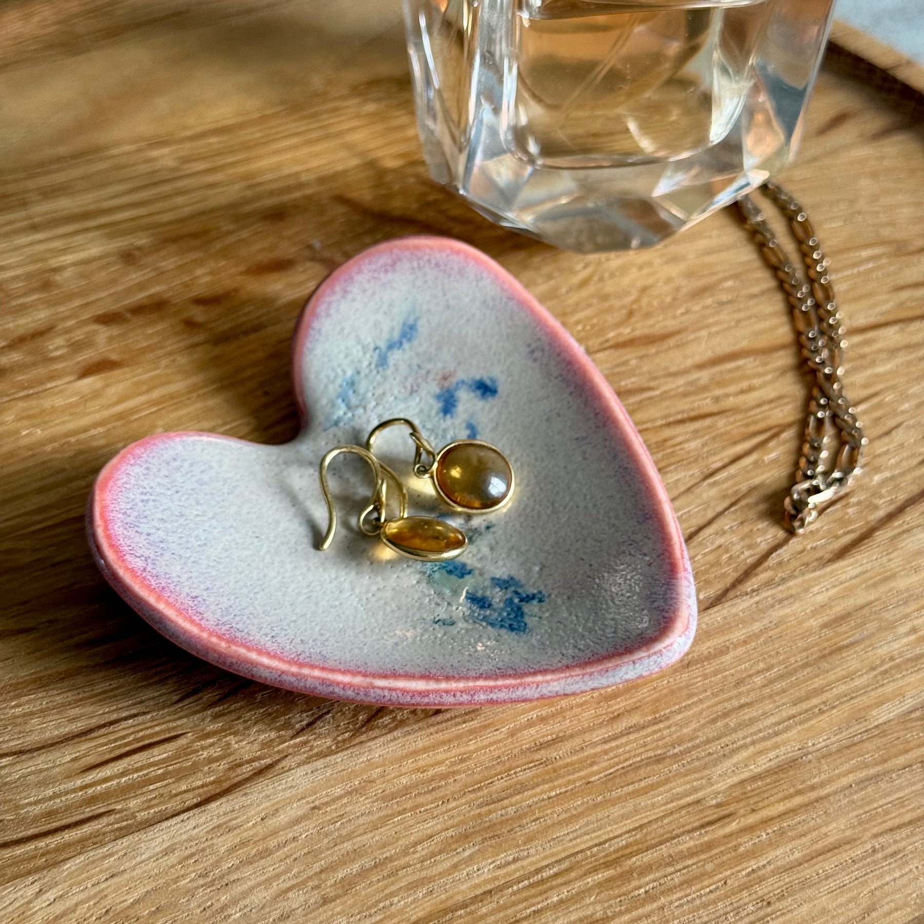 Handmade Trinket Dish | Heart Shaped | Jewellery