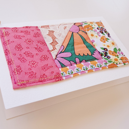 Quilted One-of-a-Kind Handmade Gift Cards