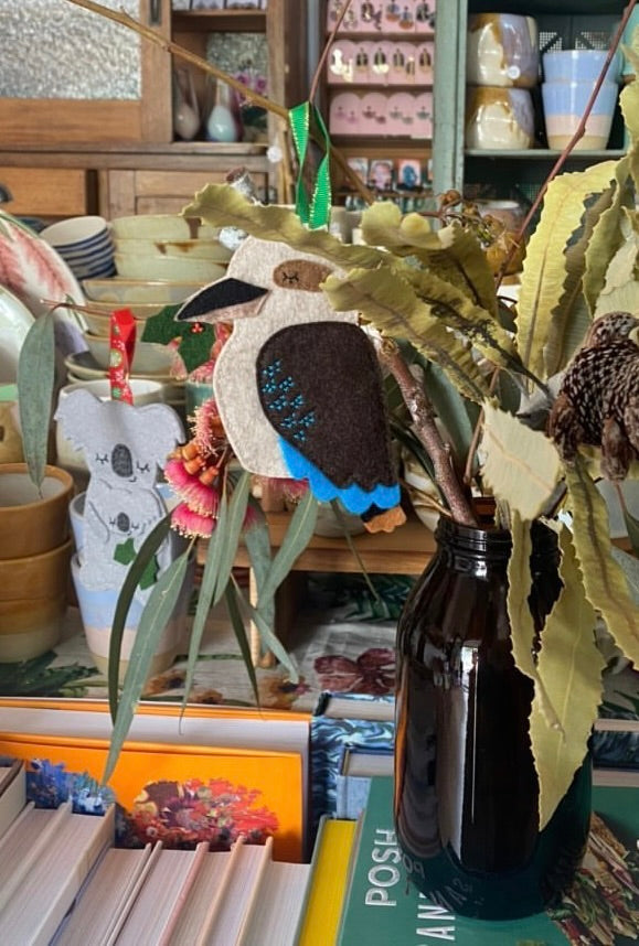 pre-order, Christmas decoration Kookaburra bird