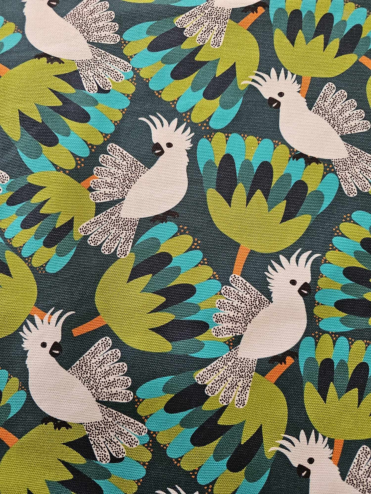 Cockatoo Print Table Runner