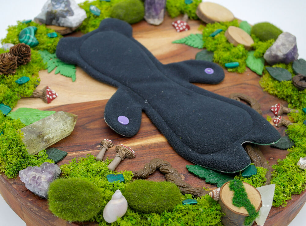 Eco-friendly reusable cloth pad 10" Heavy (Versodile Goldilocks) - Lady Garden