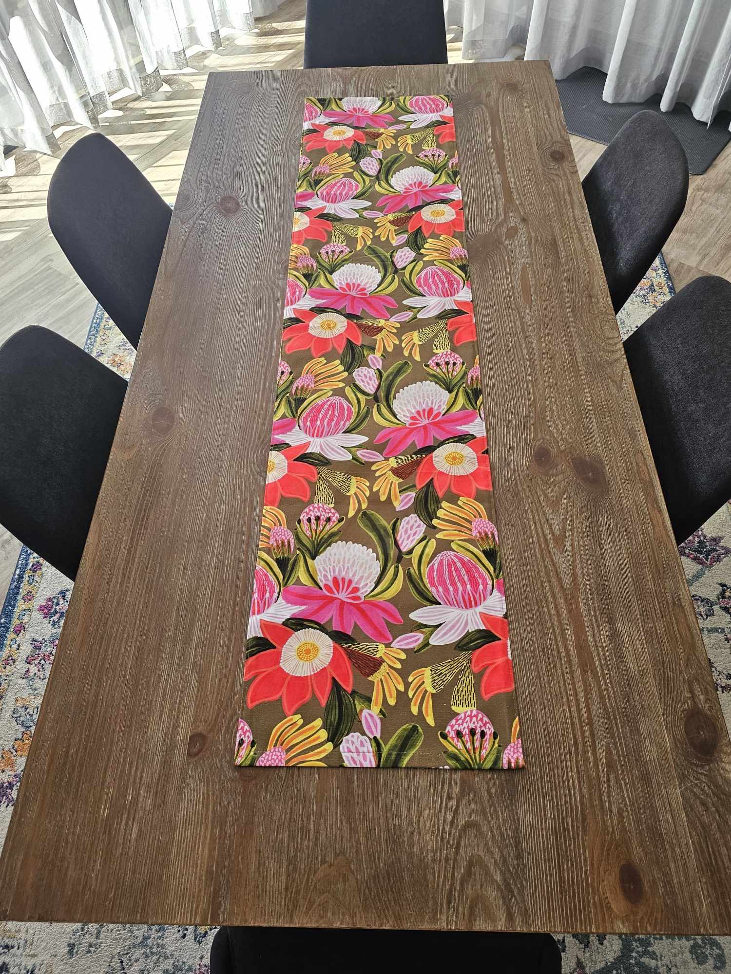 Botanica Olive Table Runner