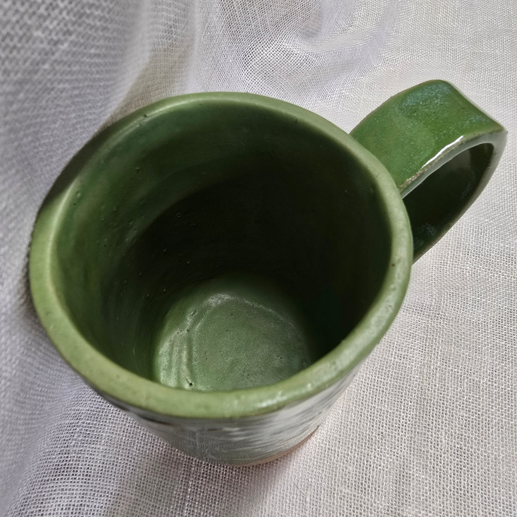 Green mug