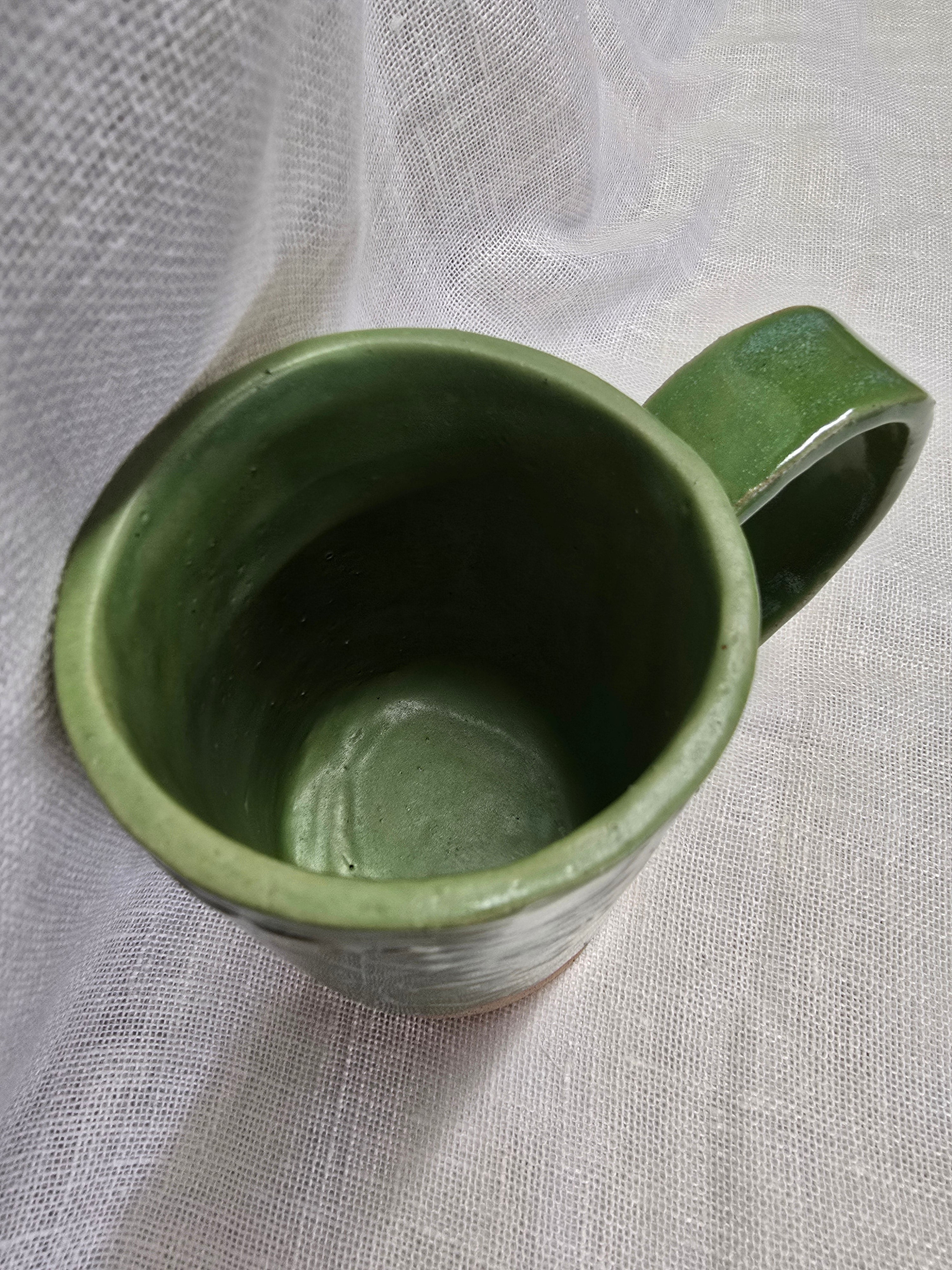 Green mug