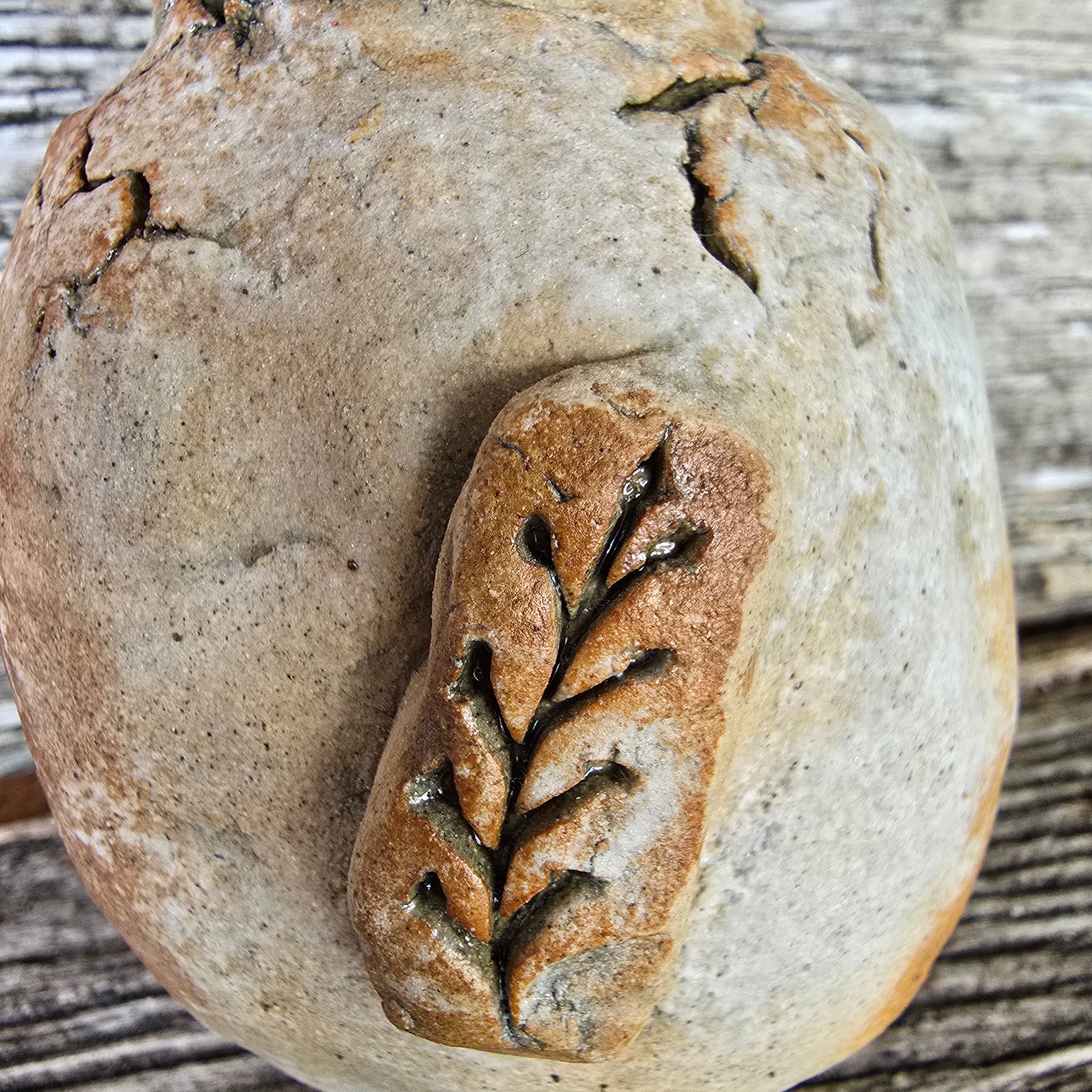 Rustic bud vase