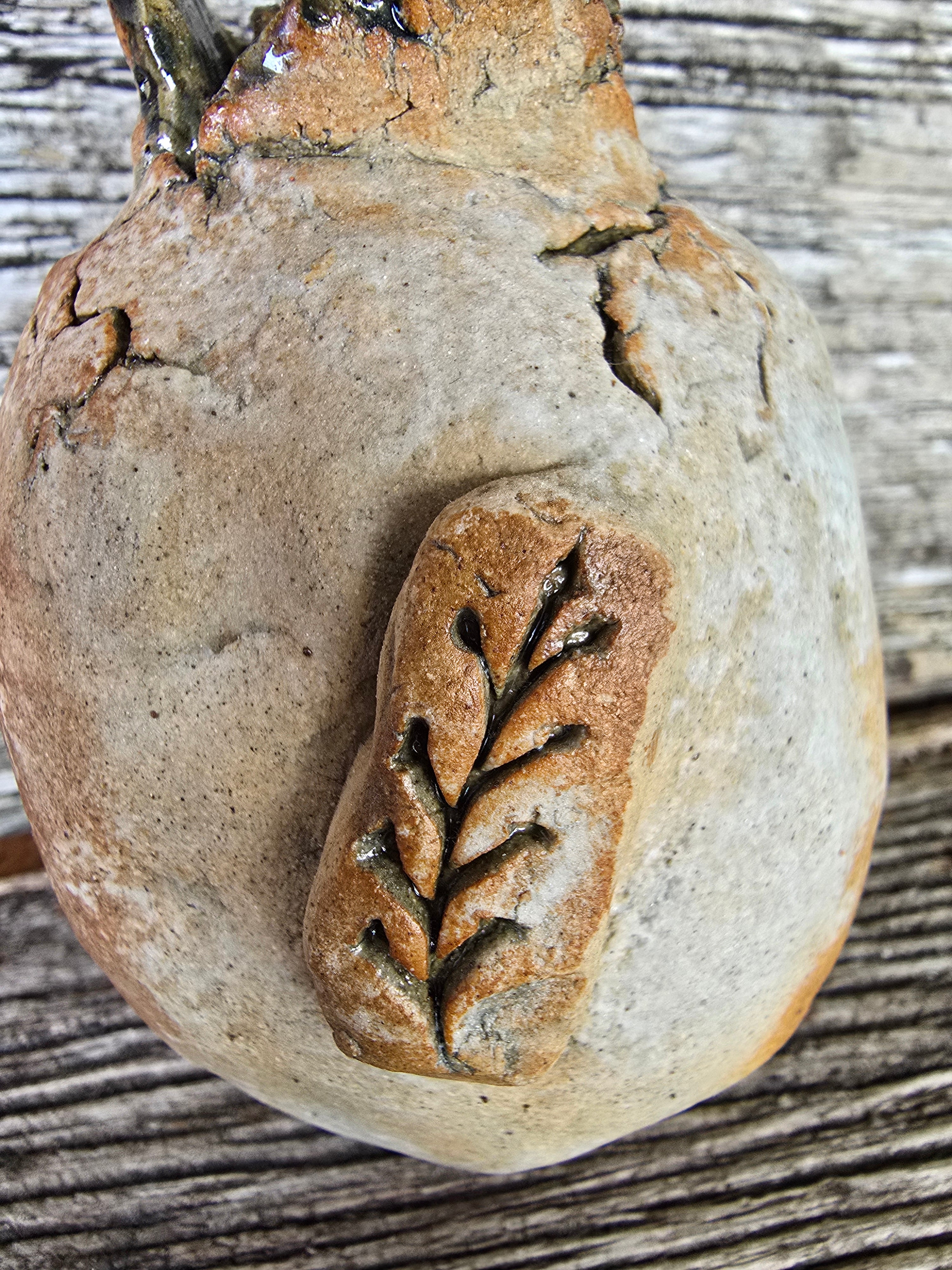 Rustic bud vase