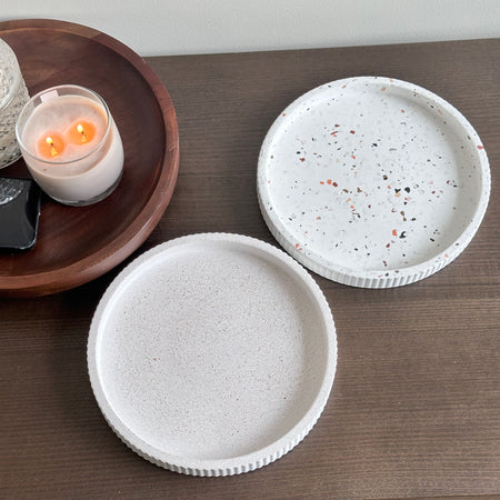 Decorative tray | terrazzo tray| Neutral homewares