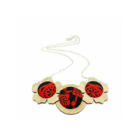 Blossom Necklace Blood Red