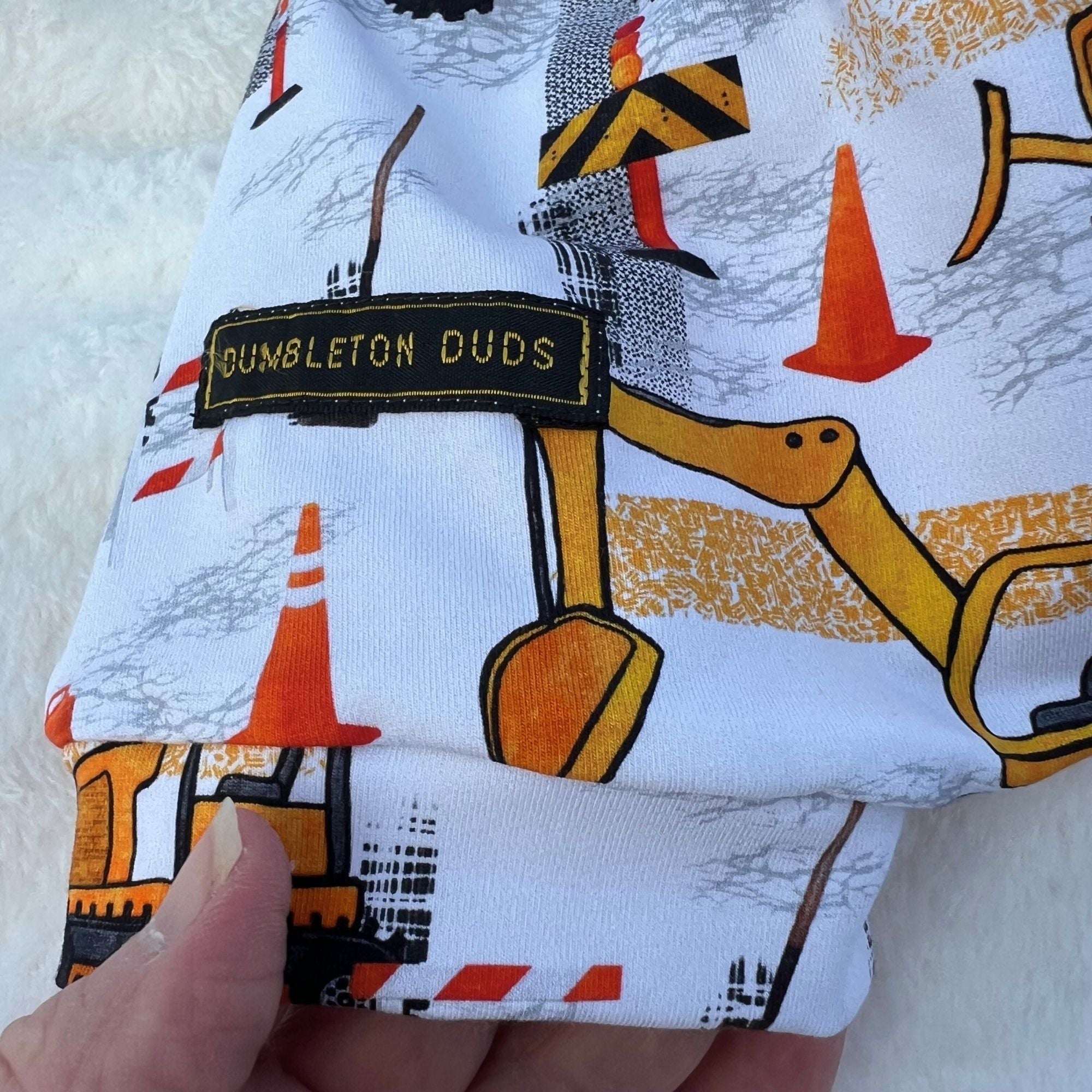 Machinery for Boys | Sizes 000, 00, 0 | Handmade Baby Boy Pants by Dumbleton Duds | FREE Postage $50+