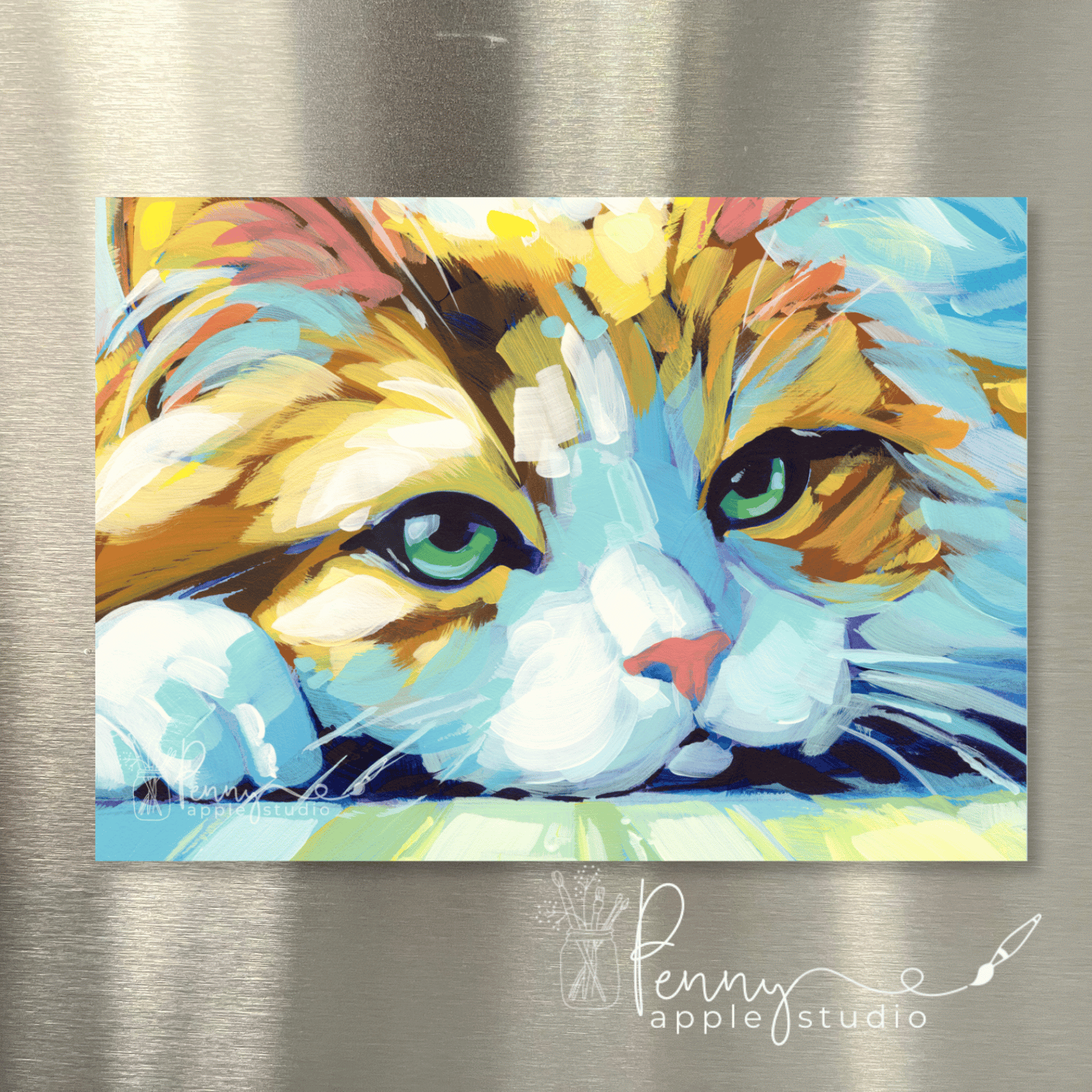 (1) Kitty Cat Fridge Magnet – Choose your favourite!