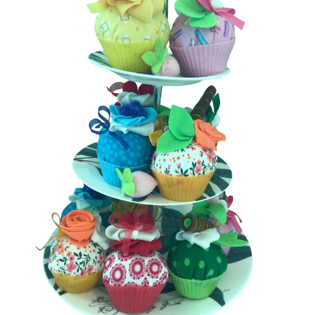 Felt Food Cupcakes